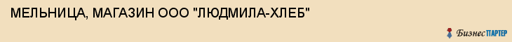 МЕЛЬНИЦА, МАГАЗИН ООО "ЛЮДМИЛА-ХЛЕБ", Тула